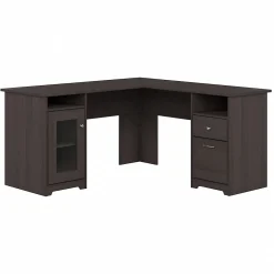 Sale Cabot 60"W L Shaped Desk, (WC31730-03K) L-Desks