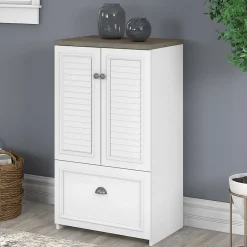 Clearance Fairview 41.69" Storage Cabinet with 3 Shelves, (WC53680-03) Storage Cabinets
