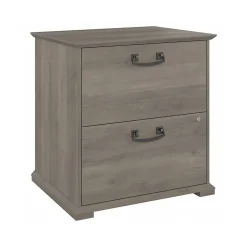 Outlet Homestead 2-Drawer Lateral File Cabinet, Letter/Legal Size, Lockable, Driftwood Gray (HOF129DG-03) File Cabinets