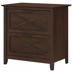 Discount Key West 2 Drawer Lateral File Cabinet, Bing Cherry (KWF130BC-03) File Cabinets