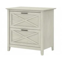 Best Key West 2-Drawer Lateral File Cabinet, Letter/Legal, Linen White Oak, 30" (KWF130LW-03) File Cabinets