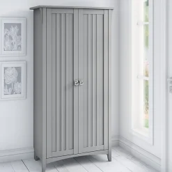 Salinas 63" Storage Cabinet with 5 Shelves, (SAS332CG-03) Storage Cabinets