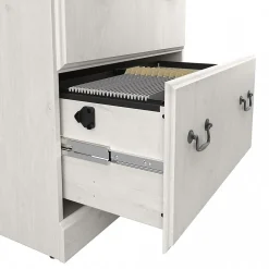 New Saratoga 2-Drawer Lateral File Cabinet, Linen White Oak (EX45754-03) File Cabinets