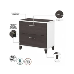 Somerset 2-Drawer Lateral File Cabinet, Letter/Legal, , 30
