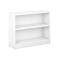 Discount Universal 2-Shelf Bookcase, Pure White (WL12413) Bookcases
