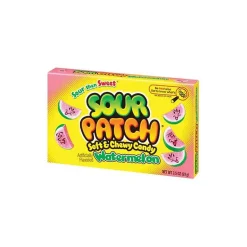 Gummy & Chewy Candy<Sour Patch Kids Cadbury Adams Sour Patch Watermelon, 3.5 oz. Theater Box, 12 Packs/Order