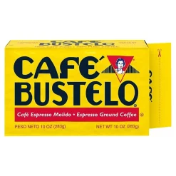 Coffee<Cafe Bustelo Espresso Ground Coffee, Dark Roast (01720)