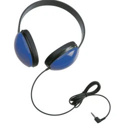 Califone Listening First Wired Stereo Headphone Headphones, Blue (2800-BL)