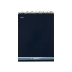 Mead Cambridge Steno Book, 8.5" x 11", Wide Ruled, 70 Sheets, Blue (59880) New