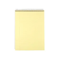 Mead Cambridge Steno Book, 8.5" x 11", Wide Ruled, 70 Sheets, Blue (59880) New