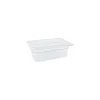 Food Storage Containers<Cambro 1/4 Size 4" Deep Camwear® Food Pan, 3 4/5" H x 6 1/3" W x 10 2/5" D, Clear (44CW135)