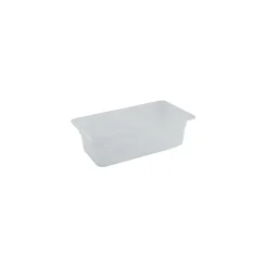 Food Storage Containers<Cambro 1/3 Size 4" Deep Food Pan, 3 5/6" H x 12 3/4" W x 6 7/8" D, Clear (34PP190)