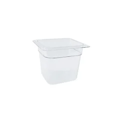 Food Storage Containers<Cambro Camwear 6" Deep Full Size Clear Food Pan, 7" L x 6.4" W x 6" D (78466)
