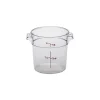 Food Storage Containers<Cambro RFSCW1135, 1 qt Polycarbonate Food Storage Container - Camwear Round