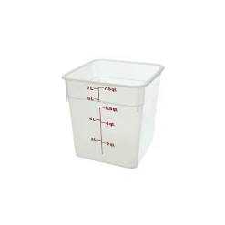 Food Storage Containers<Cambro 8SFSPP190, 8 qt Polypropylene Food Storage Container - CamSquare