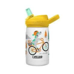 Water Bottles<CamelBak Eddy + Kids Water Bottle, Biking Dogs, 12 Oz. (2665107035)