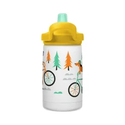 Water Bottles<CamelBak Eddy + Kids Water Bottle, Biking Dogs, 12 Oz. (2665107035)