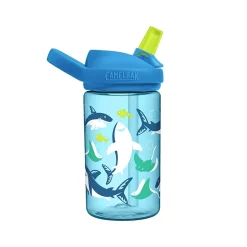 Water Bottles<CamelBak Eddy + Kids Water Bottle, Sharks And Rays, 14 Oz. (2472402041)