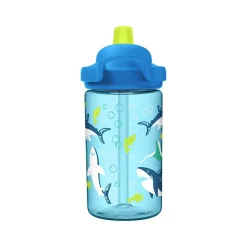 Water Bottles<CamelBak Eddy + Kids Water Bottle, Sharks And Rays, 14 Oz. (2472402041)