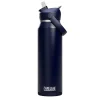 Water Bottles<CamelBak Thrive FlipStraw Stainless Steel Vacuum Insulated Water Bottle, 32 oz., Navy (2855405001)