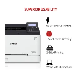 Color Printers<Canon imageCLASS LBP632Cdw Wireless Color Laser Printer, Single-Function, Print (LBP632CDW)