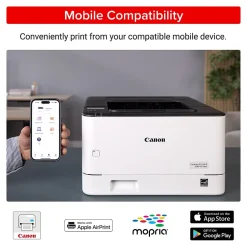 Black & White Printers<Canon imageCLASS LBP172dw Wireless Black & White Laser Printer, Single-Function, Print (6353C004)