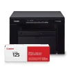 Instant Photo Printers<Canon imageCLASS MF3010 VP Black & White Laser Printer, All-In-One, Print, Scan, Copy (5252B037)
