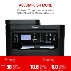 Black & White Printers<Canon ImageCLASS MF264dw II Wireless Black & White All-in-One Laser Printer (5938C020)