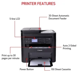 Black & White Printers<Canon imageCLASS MF273dw Wireless Black & White Laser Printer, All-In-One, Print, Scan, Copy