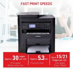Black & White Printers<Canon imageCLASS MF273dw Wireless Black & White Laser Printer, All-In-One, Print, Scan, Copy