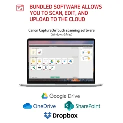 Desktop Scanners<Canon imageFORMULA R50 USB Document Scanner, White (4823C001)