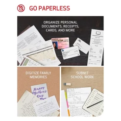 Desktop Scanners<Canon imageFORMULA R50 USB Document Scanner, White (4823C001)