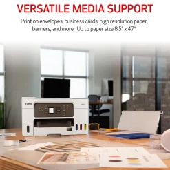 Color Printers<Canon MegaTank MAXIFY GX3020 Wireless Color All-in-One Inkjet Printer (5777C002)