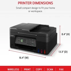 All-In-One Printers<Canon MegaTank PIXMA G4270 Wireless Color All-in-One Inkjet Printer (5807C002)
