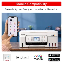 Color Printers<Canon PIXMA G3290 Wireless Color Inkjet Printer, All-In-One Supertank, Print, Scan, Copy (6706C002)