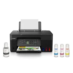 Color Printers<Canon PIXMA MegaTank G3270 BK Wireless Color Inkjet Printer, All-In-One Supertank, Print, Scan, Copy (G3270 BK) Black