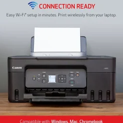 Color Printers<Canon PIXMA MegaTank G3270 BK Wireless Color Inkjet Printer, All-In-One Supertank, Print, Scan, Copy (G3270 BK) Black