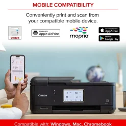 Instant Photo Printers<Canon PIXMA TR8620a Wireless Color Inkjet Printer, All-In-One, Print, Scan, Copy, Fax (TR8620A)