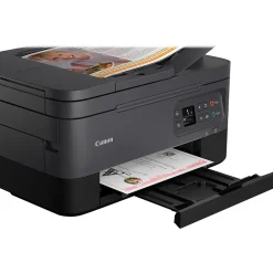 Wireless Printers<Canon PIXMA TR7020a Wireless Color Inkjet Printer, All-In-One, Print, Scan, Copy (TR7020A BLACK)