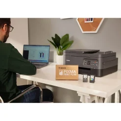 Wireless Printers<Canon PIXMA TR7020a Wireless Color Inkjet Printer, All-In-One, Print, Scan, Copy (TR7020A BLACK)