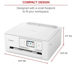 Color Printers<Canon PIXMA TS7720 Wireless Color Inkjet Printer, All-In-One, Print, Scan, Copy (TS7720)