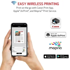 Instant Photo Printers<Canon PIXMA TS6420a Wireless Color Inkjet Printer, All-In-One, Print, Scan, Copy (TS6420A WHITE)