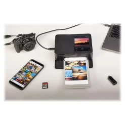 Instant Photo Printers<Canon SELPHY CP1500 Wireless Color Inkjet Printer, Single-Function, Black (5539C001)