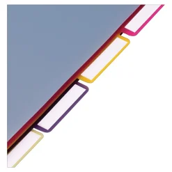 Cardinal Blank Dividers, 5-Tab, Assorted Colors, Set (CRD 84250) Online