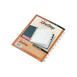 Cardinal OneStep Index System Numeric Paper Dividers, 10-Tab, White (CRD61013) Best