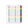 Cardinal OneStep Printable Table of Contents and Dividers, 52-Tab, Multicolor, 1/St Sale