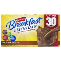 Cocoa<Carnation Breakfast Essentials Milk Chocolate Hot Cocoa, 30/Box (220-00599)
