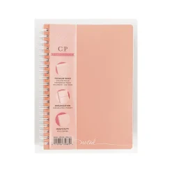 Carolina Pad Noted Executive Professional Notebook, 5.25" x 7", College-Ruled, 100 Sheets, Assorted Colors (35083)