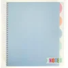 Carolina Pad Noted Premium 5-Subject Subject Notebooks, College Ruled, 150 Sheets, Assorted Colors (17514) Outlet