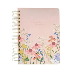 Carolina Pad Wildflower Hardcover Journal, 6" x 8", Ruled, Assorted Colors, 400 Pages (45040)